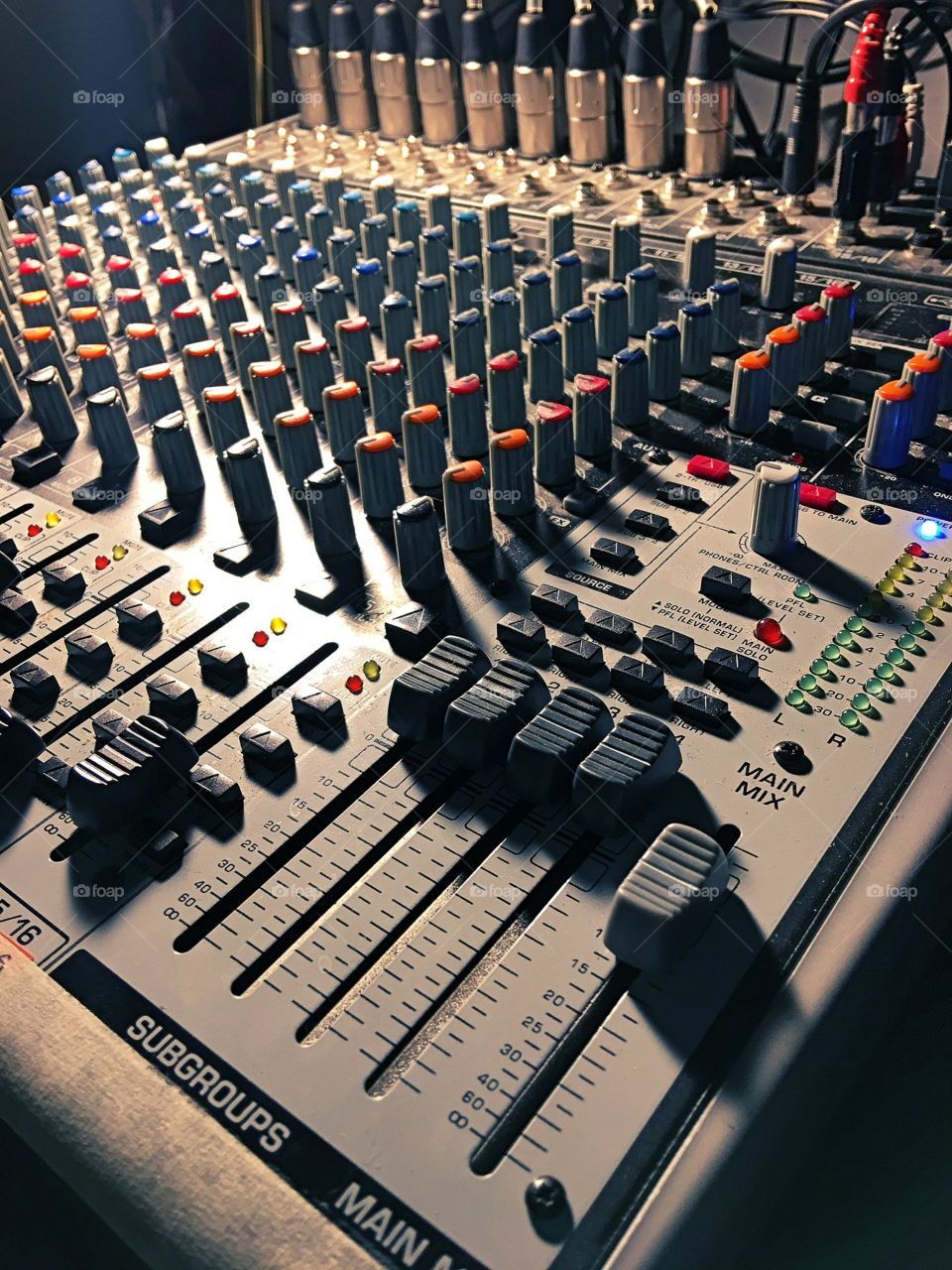 Learning how to run an analog sound board 