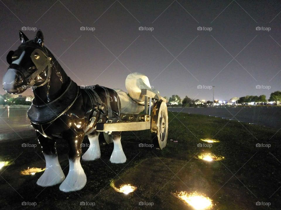 Horse Decoration statue