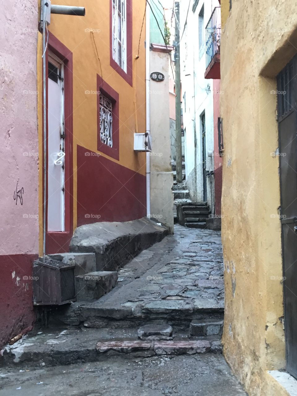 Architecture, Narrow, House, Street, No Person