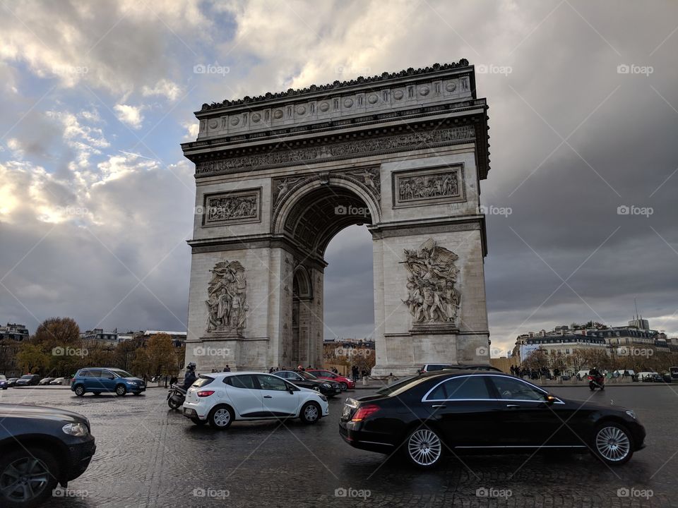 arc de triomphe Paris France