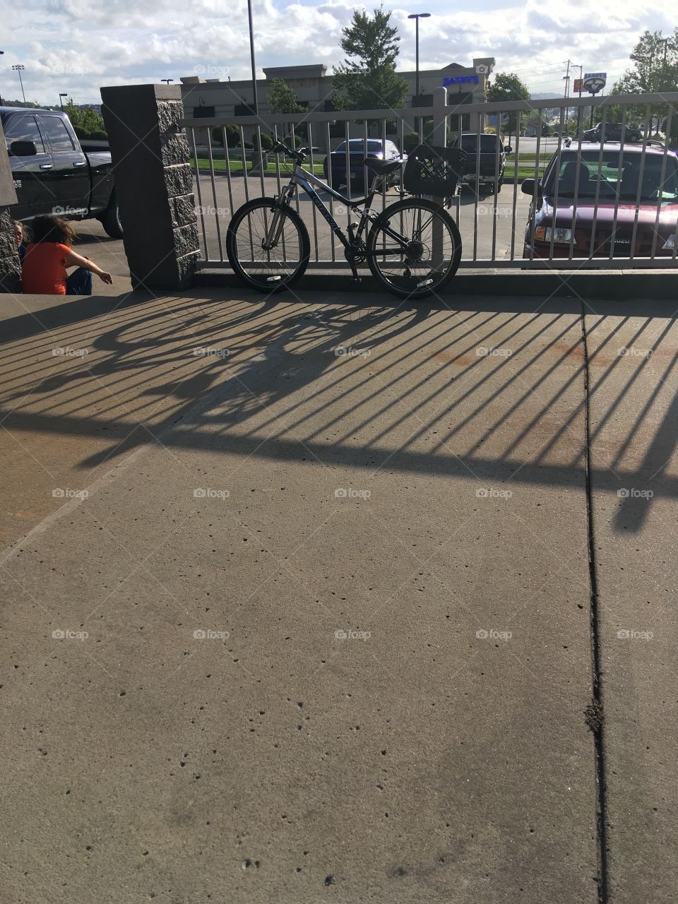 This is how a lot of homeless people get around our town. We have a lot of bike trails 