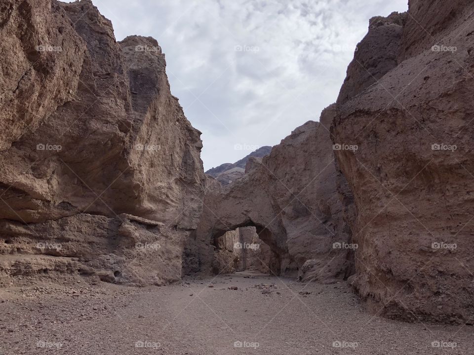 Natural bridge formation 