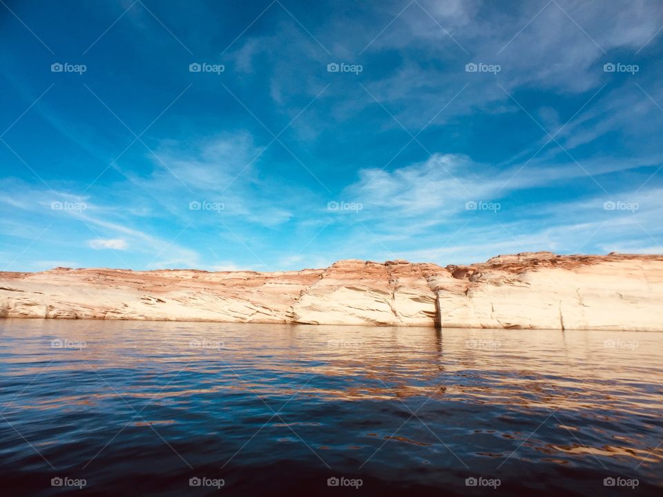 Lake Powell page Arizona USA 