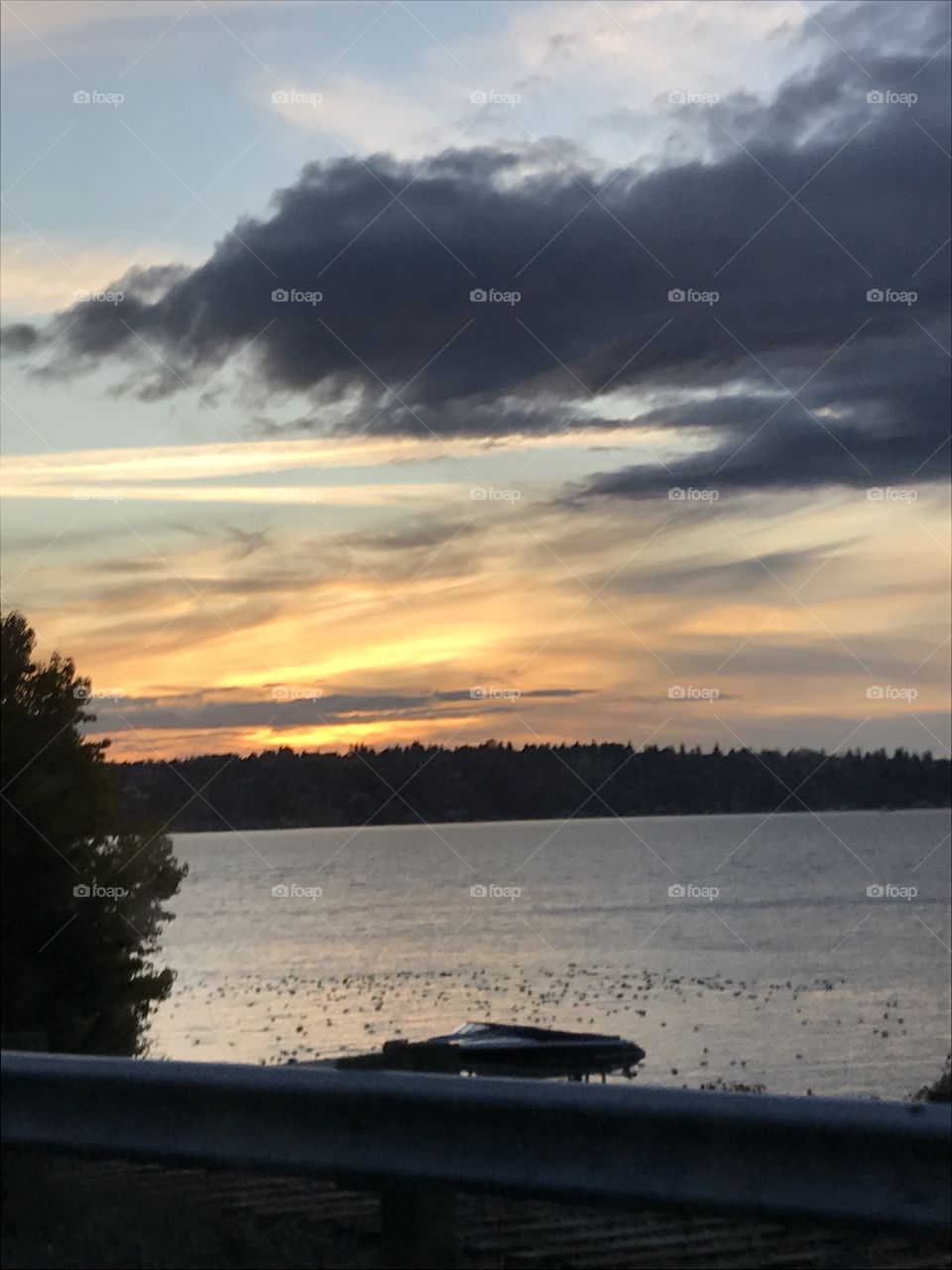 Sunset over Lake Washington