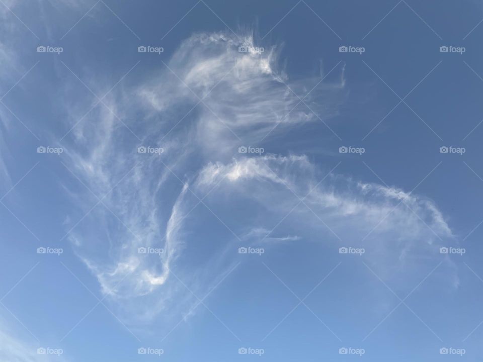 Beautiful cloud formation 