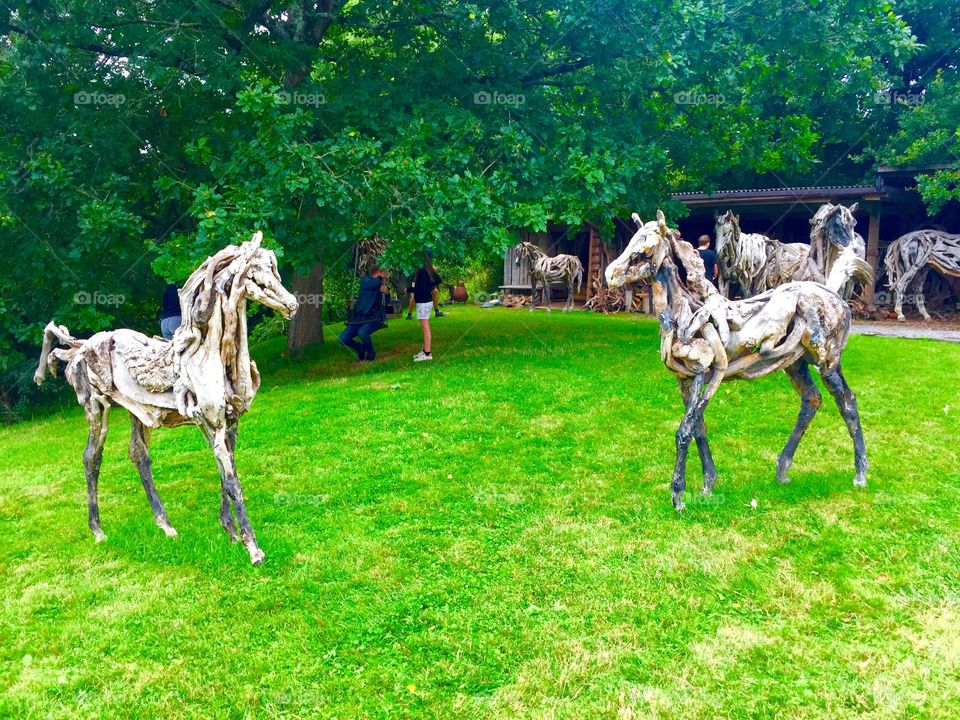 Heather Jansch art studio