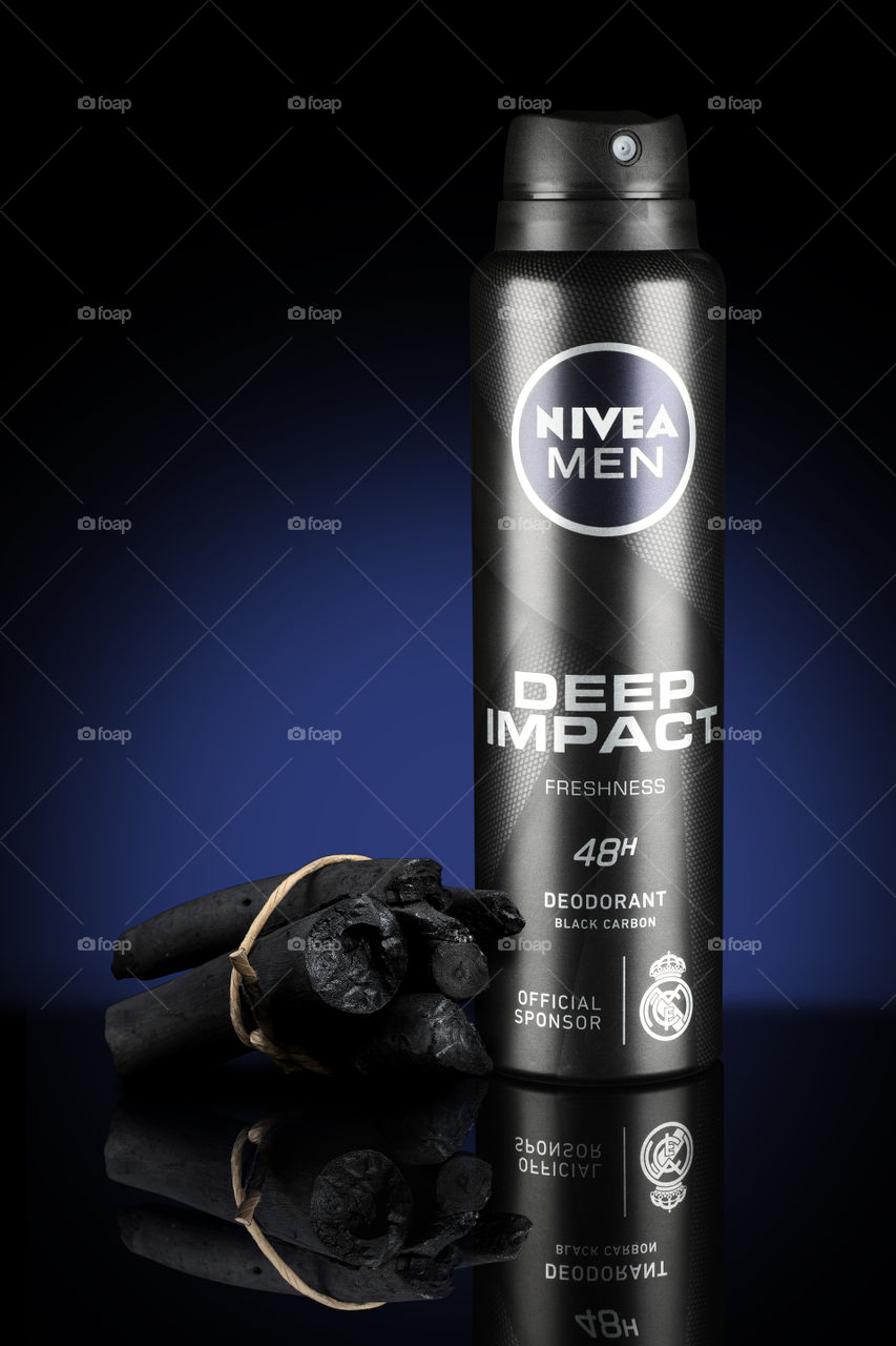 Nivea Men Deep Impact Deodorant Spray Can