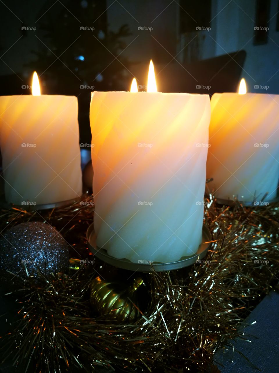 Advent candles