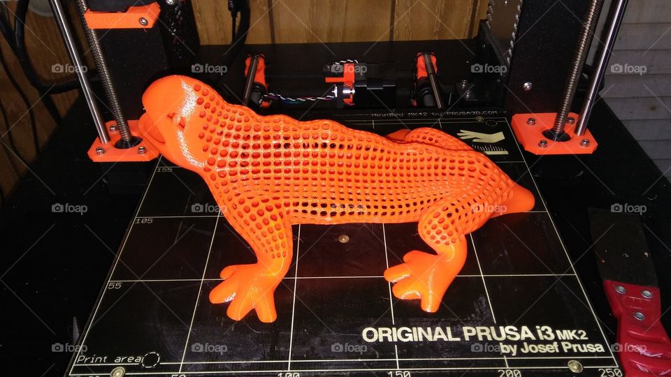 3d print lizard