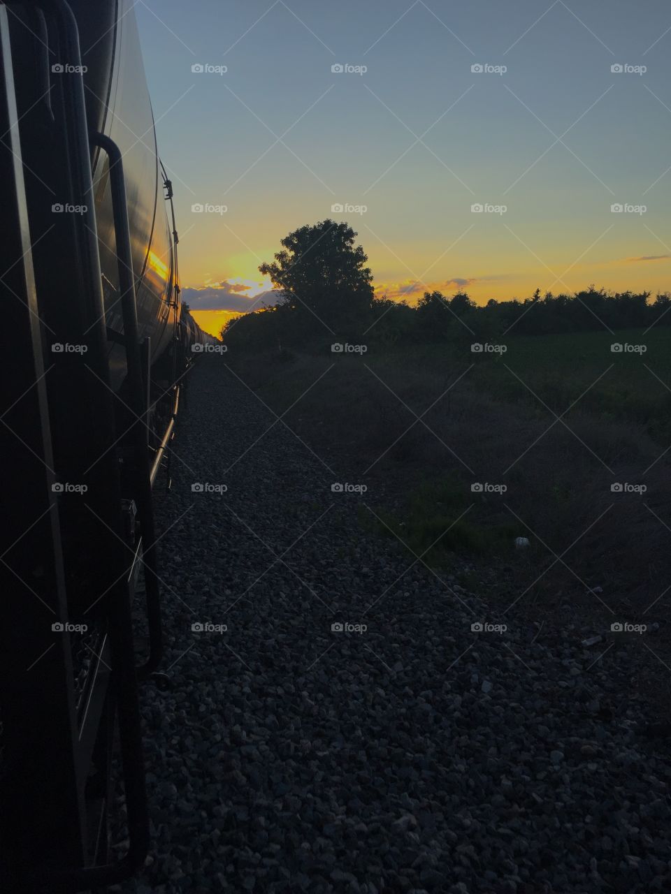 Landscape, Light, Sunset, Road, Evening