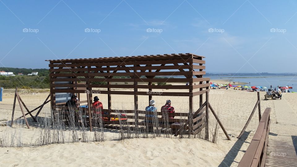 Lagoa de Santo Andre, Santiago do Cacem, Portugal