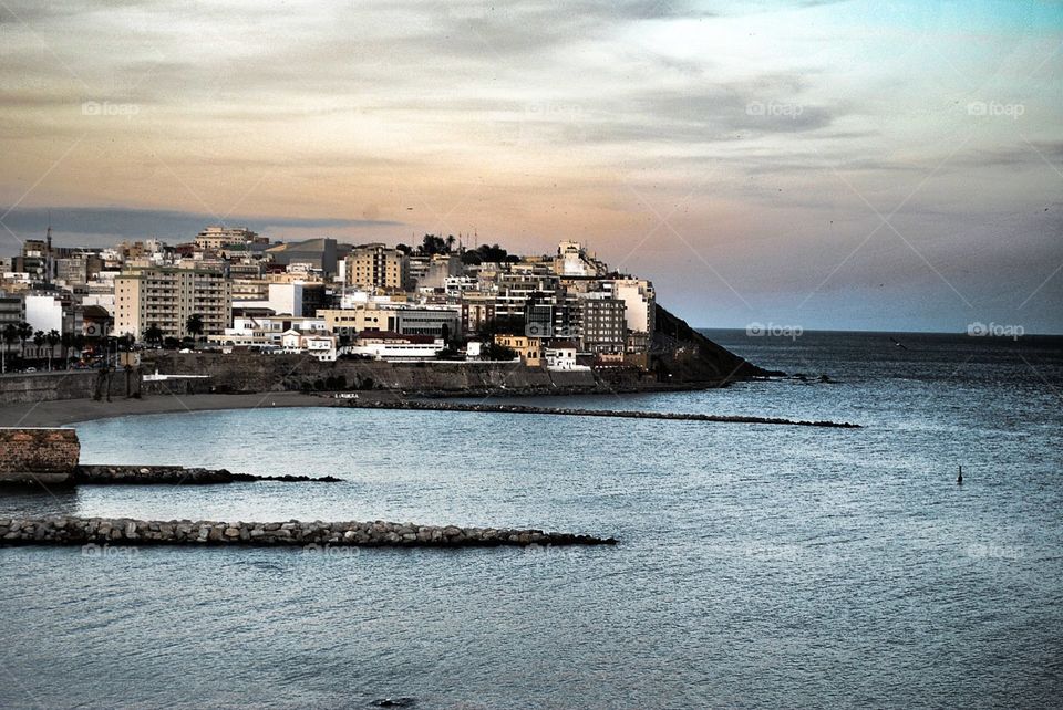 Bahía sur de Ceuta primera tonalidad.