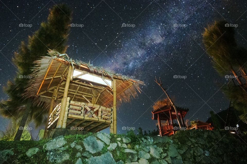 Night In the Posong

Posong location in Temanggung Regency, Central Java - Indonesia. Photo take  at night because milkyway look sky is very distinct and good.