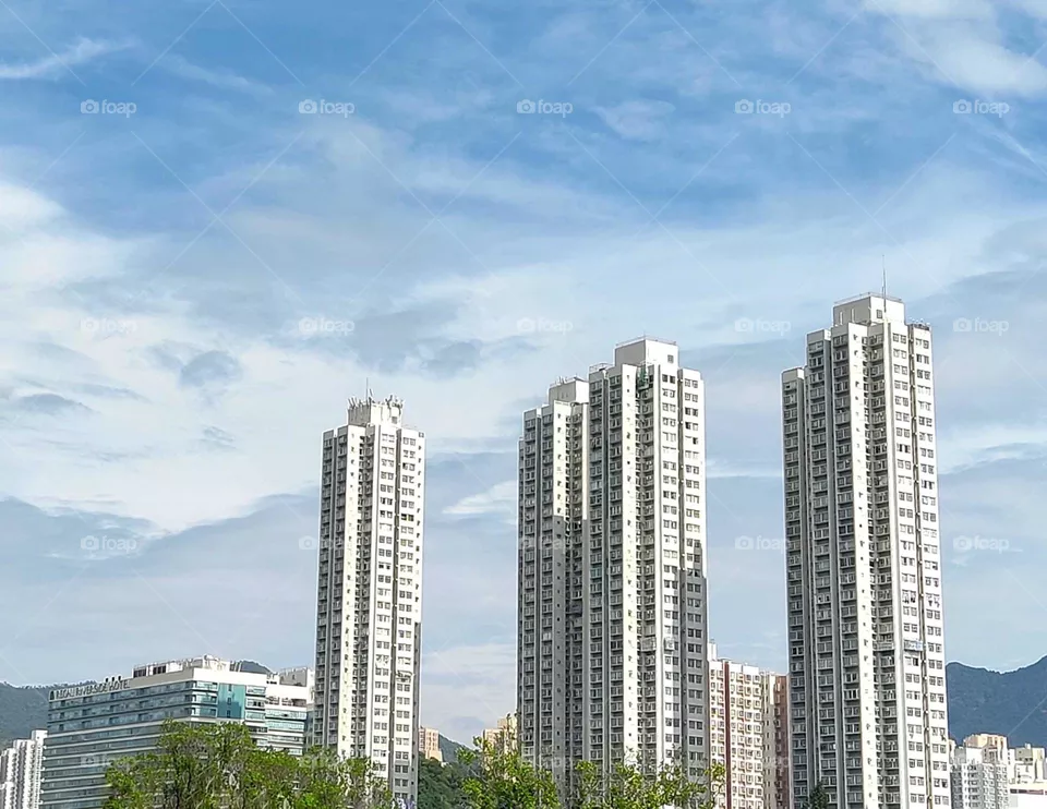 building sky