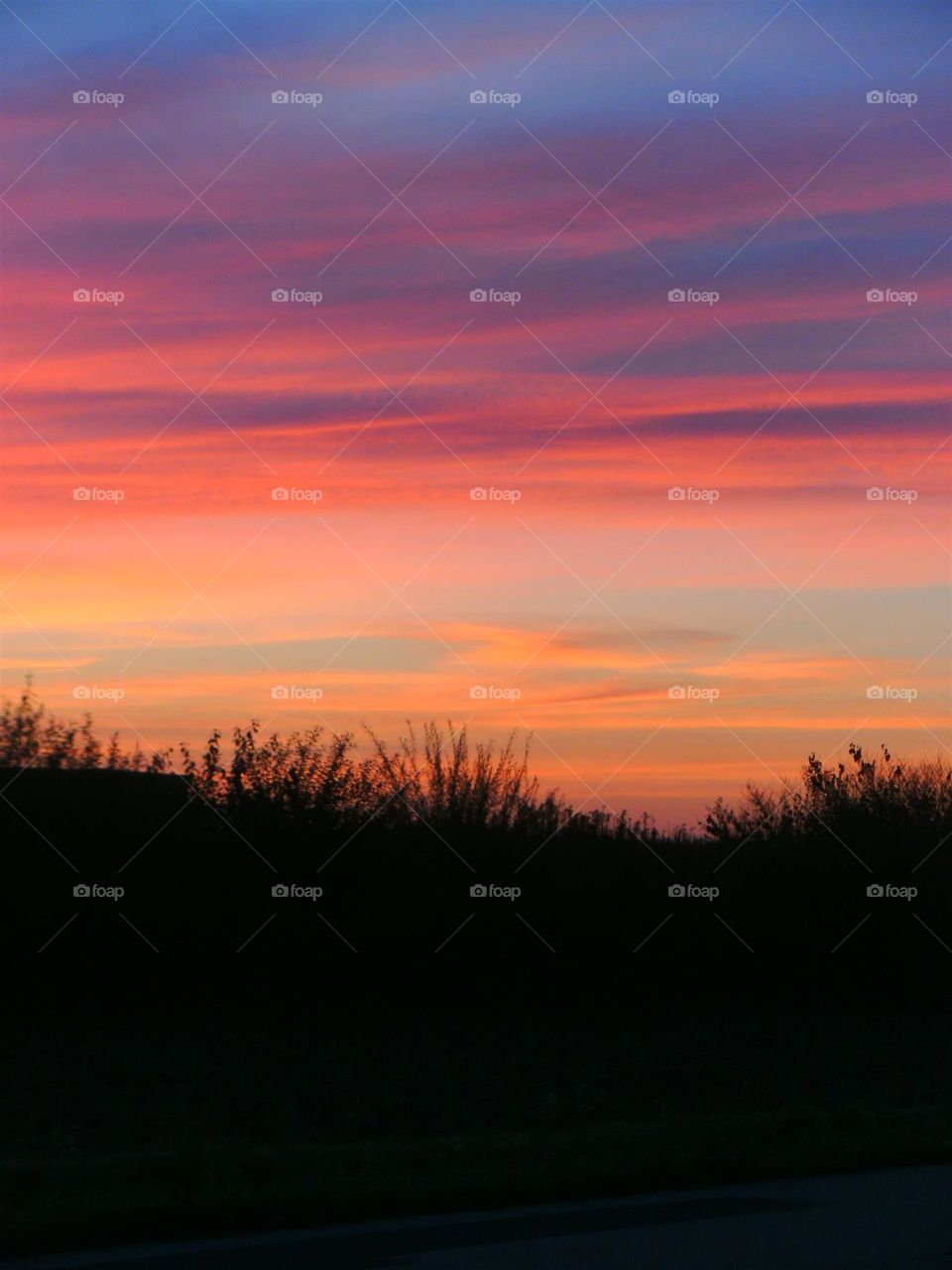 The colours of the sky