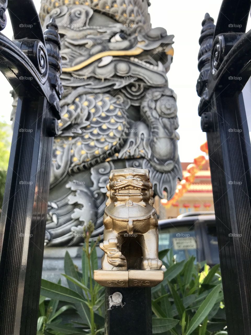 Little Lion, Big Dragon, gorgeous Chinatown Los Angeles California