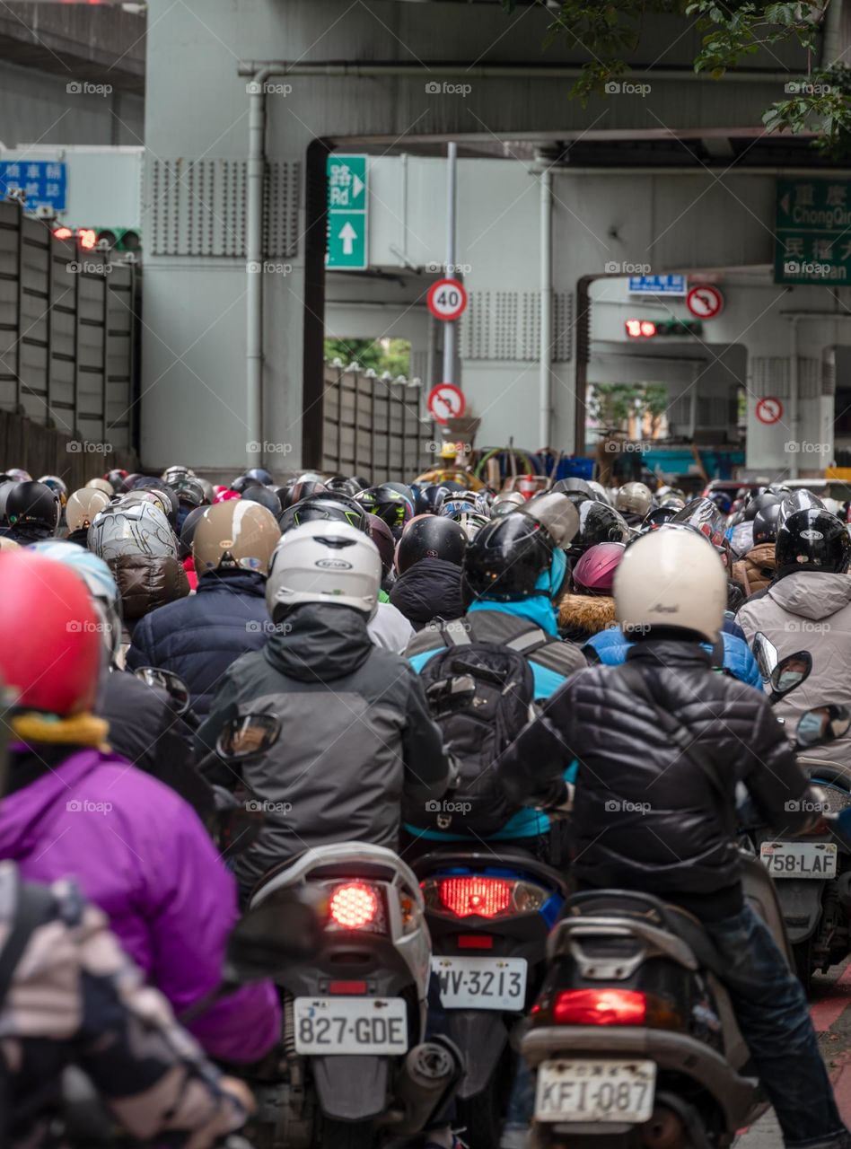 Biker time in Taipei