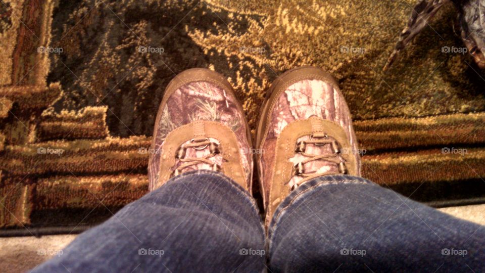 Outdoor Hunting Boots. Mossy Oak Camo Hunting Boots.