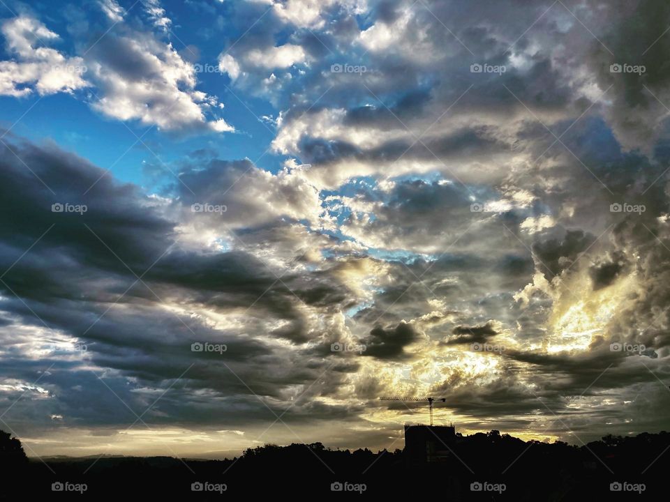 🌇🇺🇸 An extremely beautiful sunset in Jundiaí, interior of Brazil. Cheer the nature! / 🇧🇷 Um entardecer extremamente bonito em Jundiaí, interior do Brasil. Viva a natureza! 