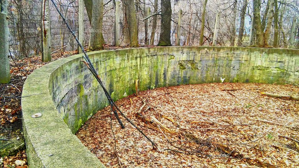 Abandoned water tank