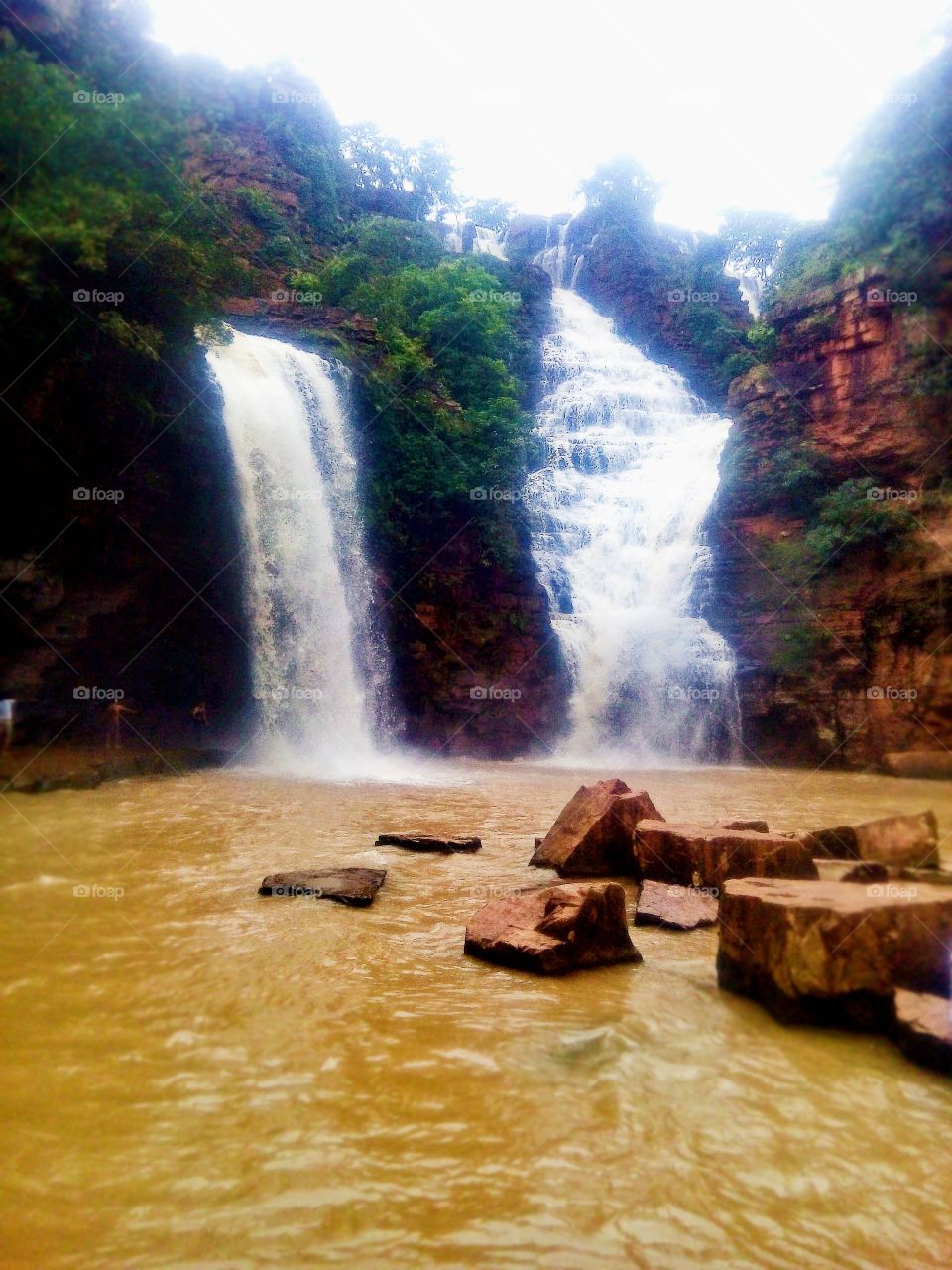 Beautiful natural Waterfall