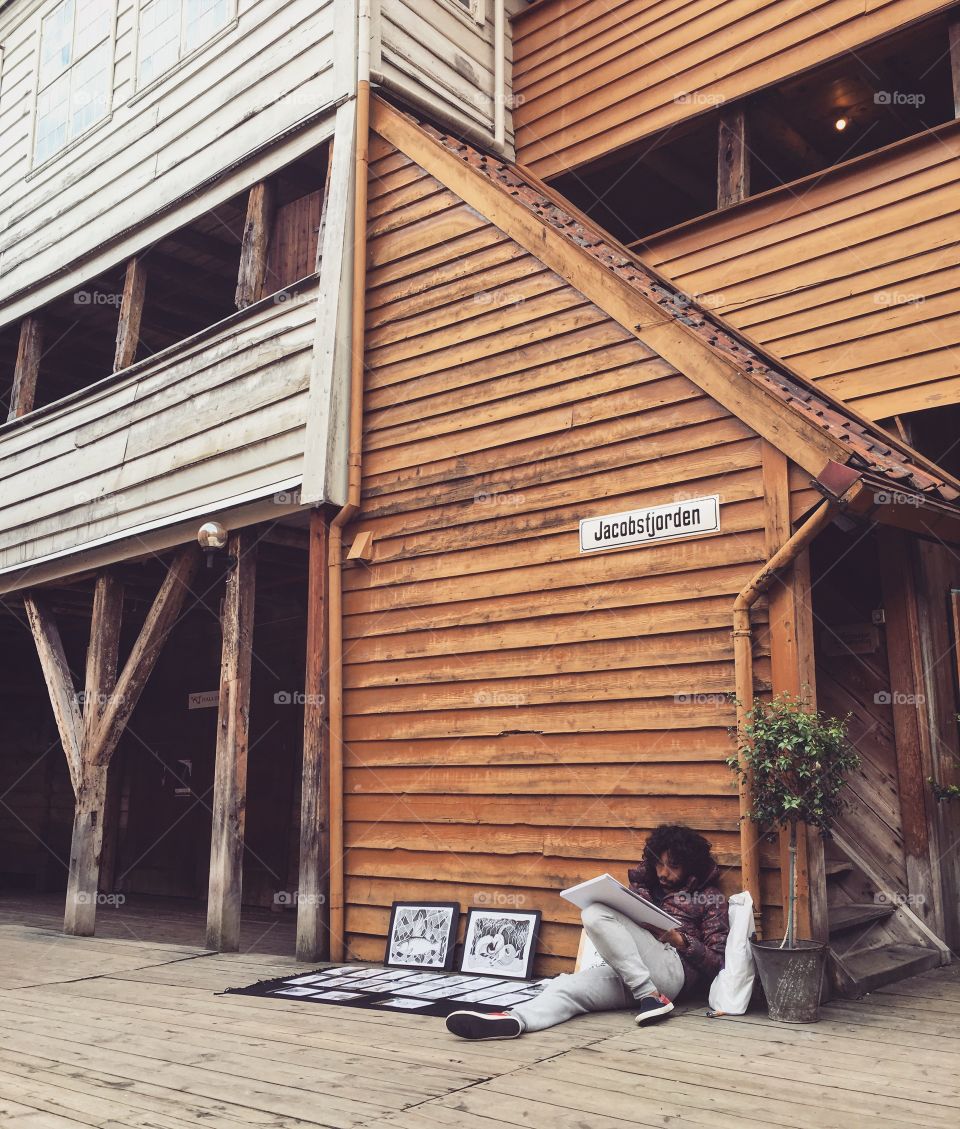 Wood, House, People, Architecture, Home