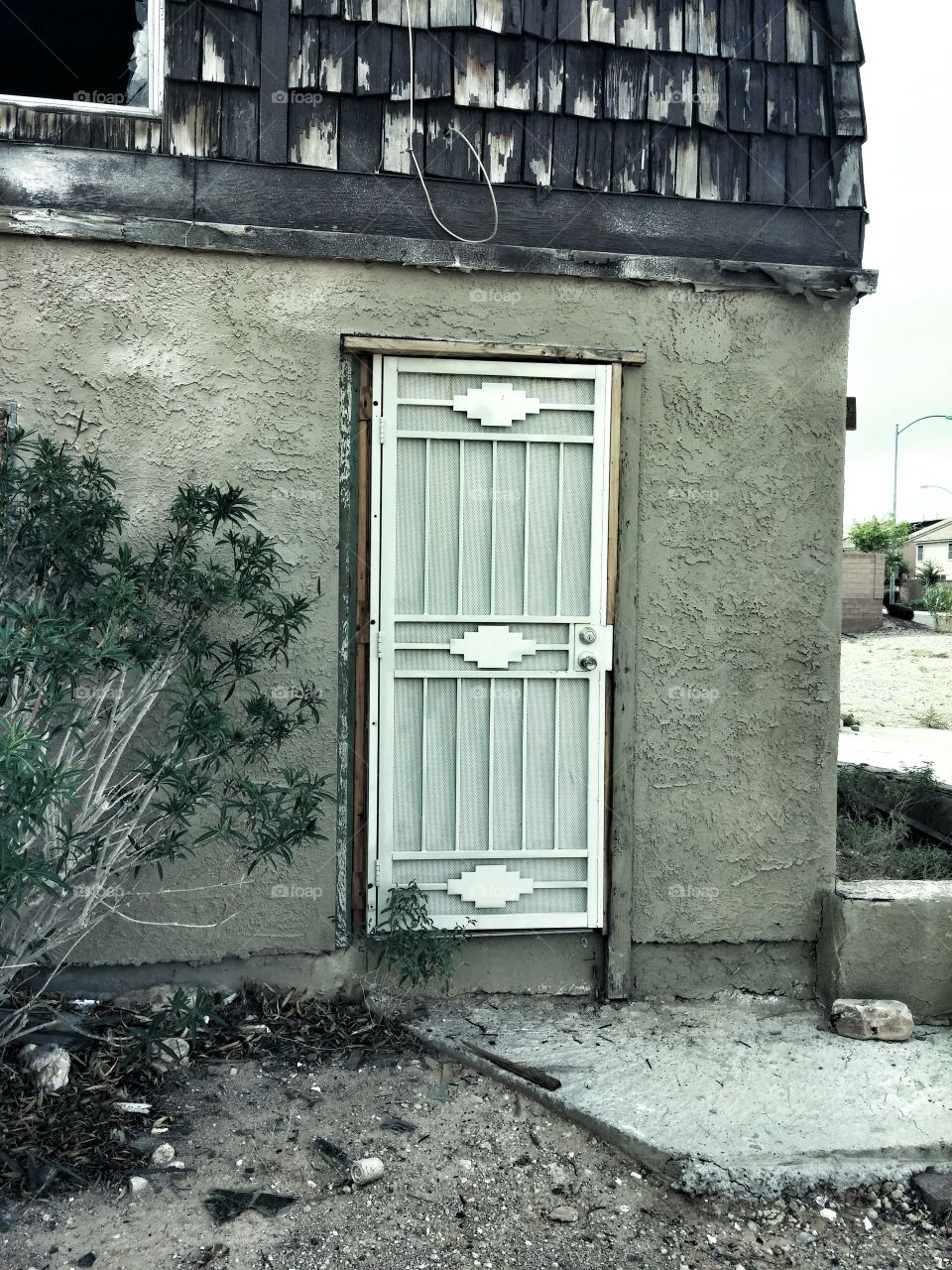 Abandoned home. Abandoned home in Las Vegas