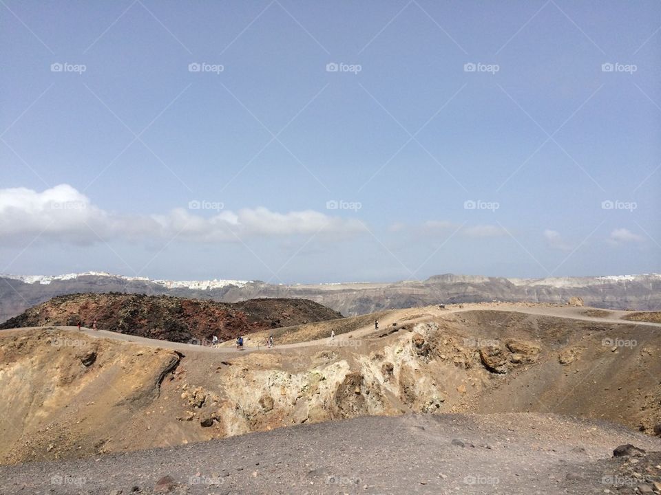 Nea Kameni Volcano