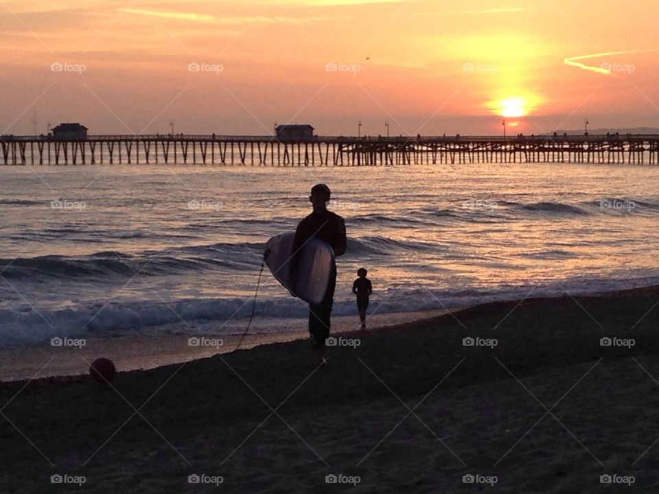 Sunset in San Clemente