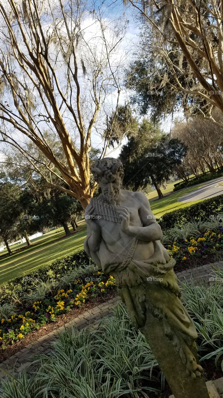 garden statue