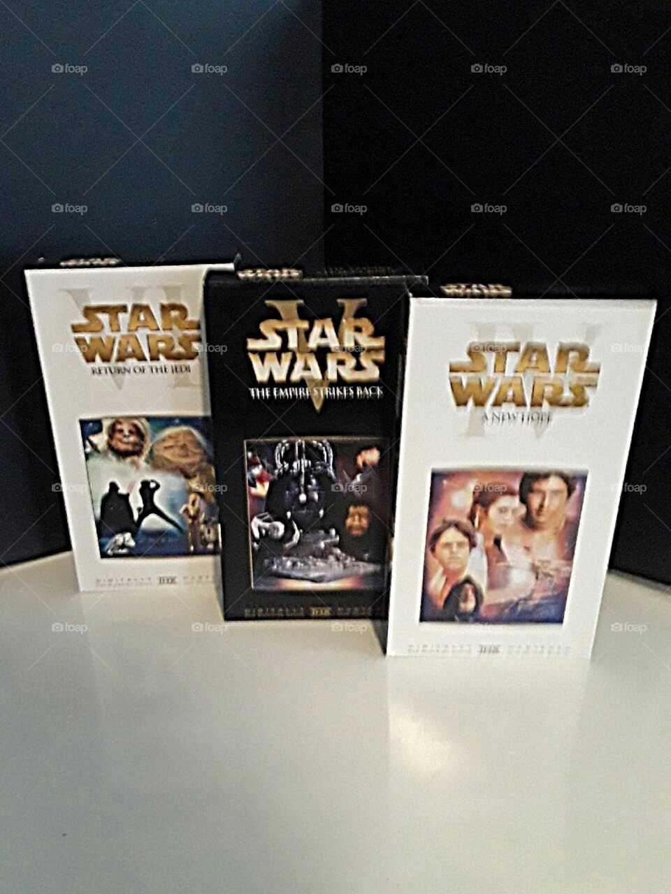 Star Wars...VHS Collection...Movies 1, 2 &3...