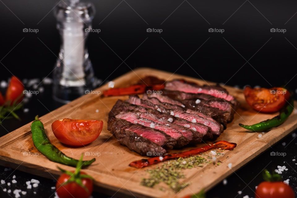 Delicious fried meat dishes