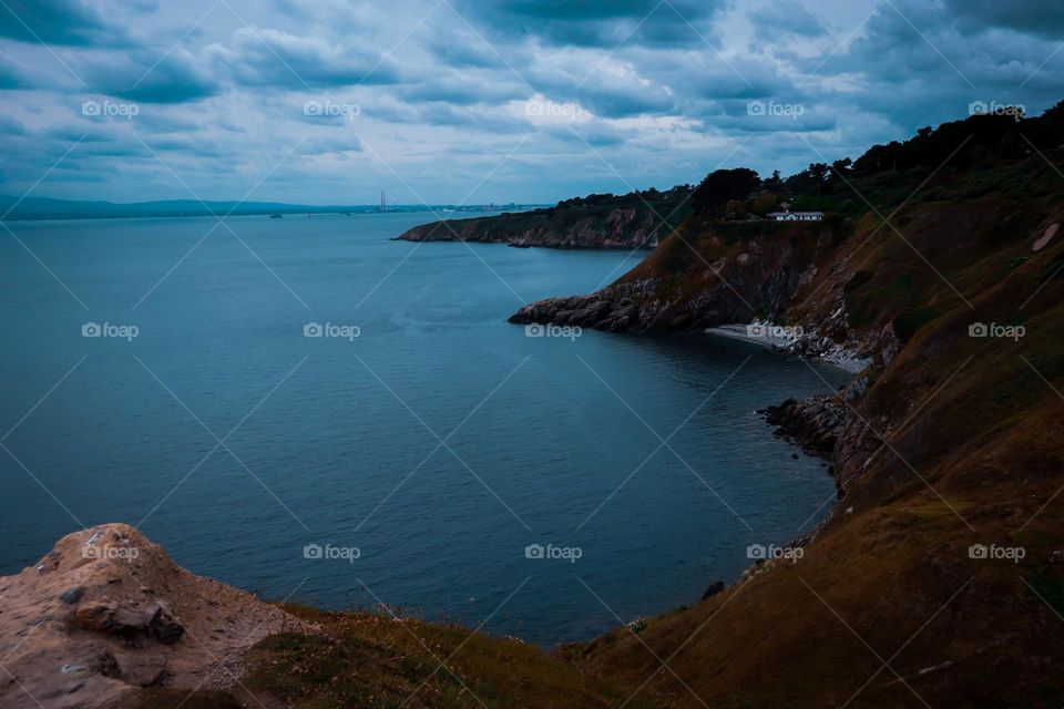 Gloomy Howth Island 