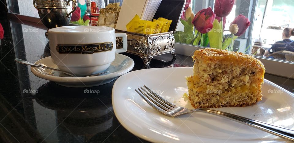 Coffe and cake