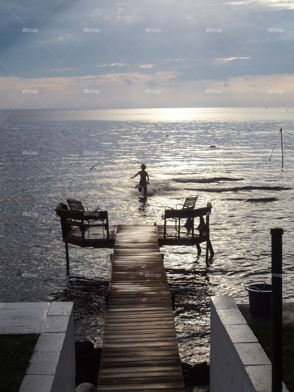 Boy at Dock