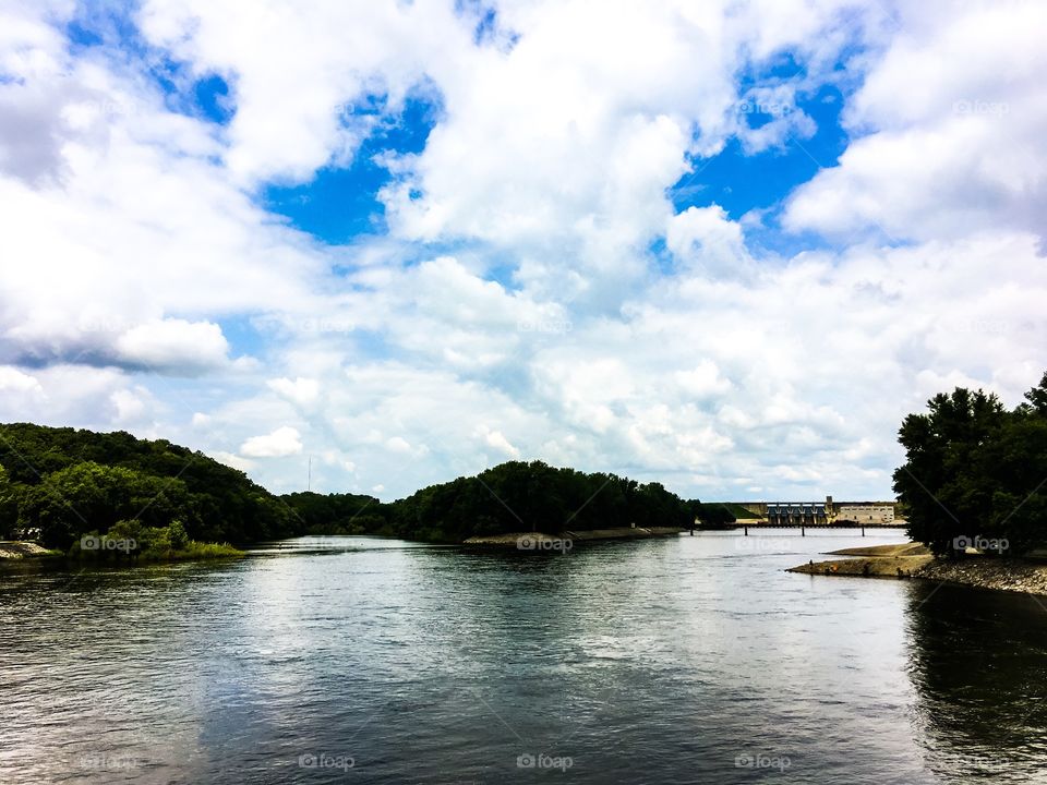 The Des Moines River near Pella, IA.