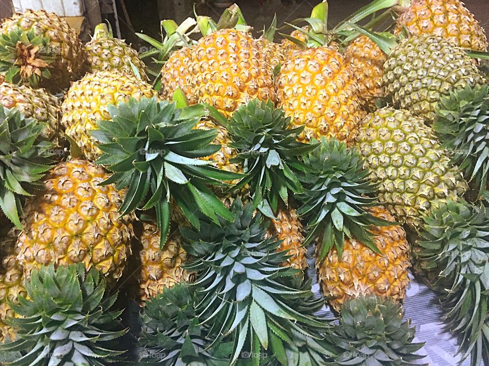 Pineapples Thailand 