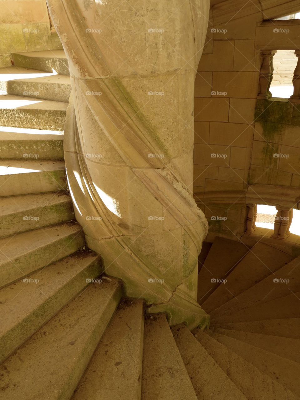 Chateaux Chambord stairwell