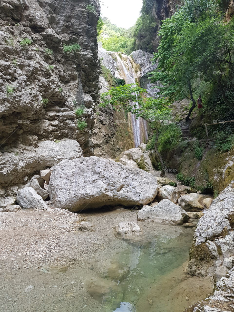Wasserfall in Nidri