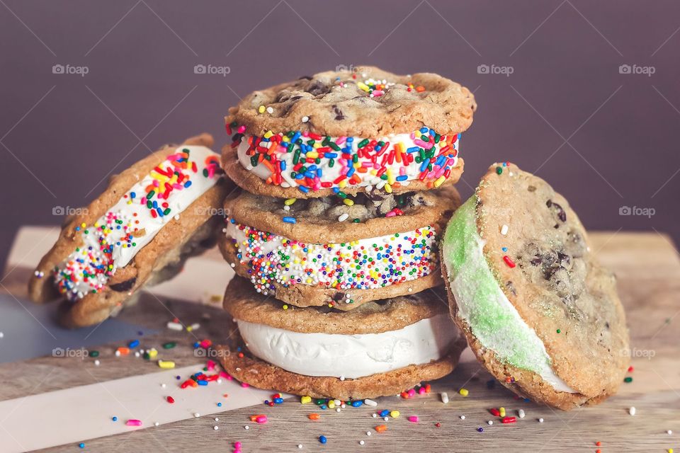 Ice cream sandwiches