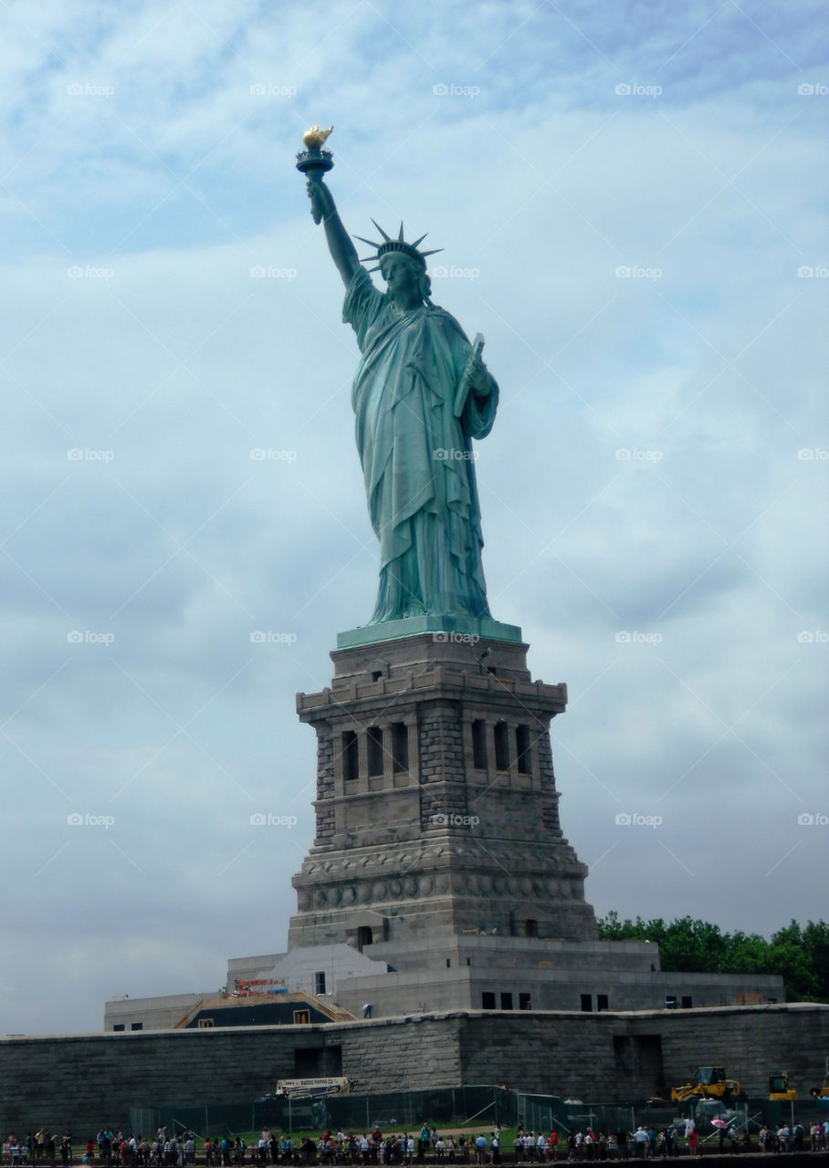 statue usa new america by strddyeddy