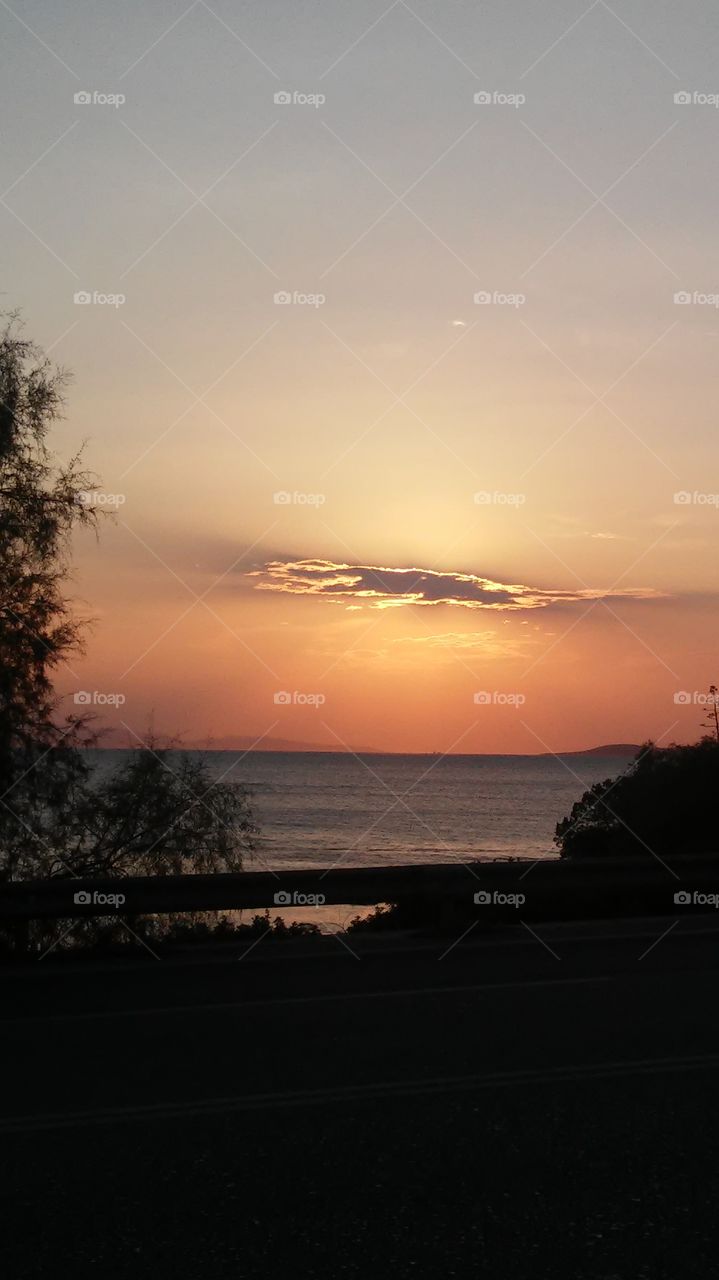 Sunset, Dawn, Water, Evening, Landscape