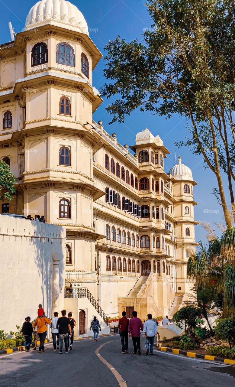 Palace building in udaipur india