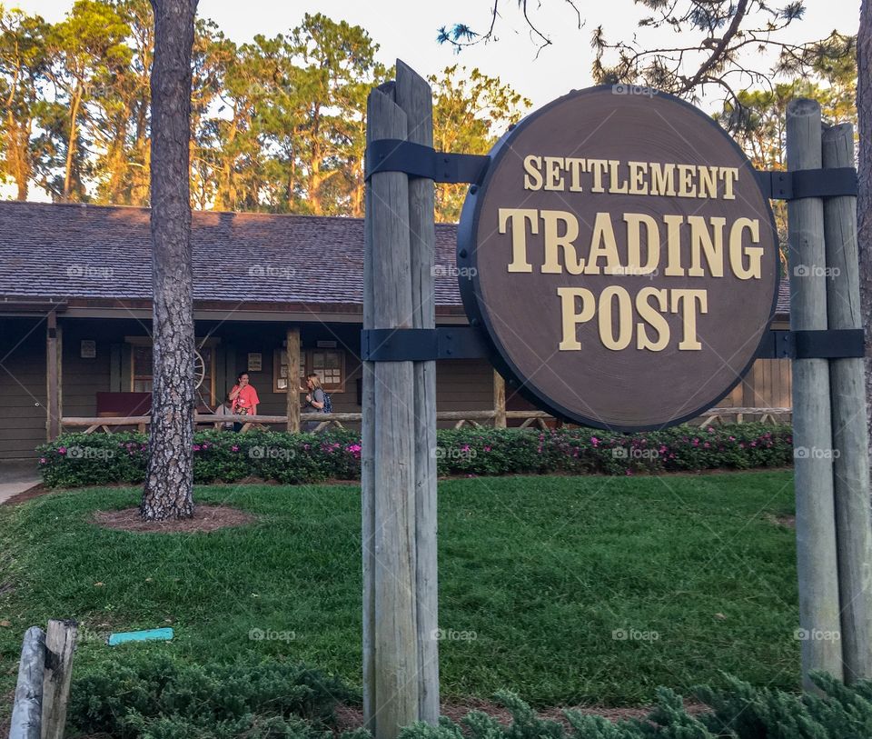 Welcome to the Trading Post at Fort Wilderness campground in Orlando, Florida 