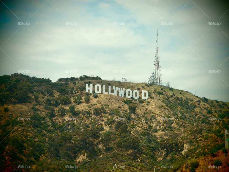 hollywood the sign letters by lenusik