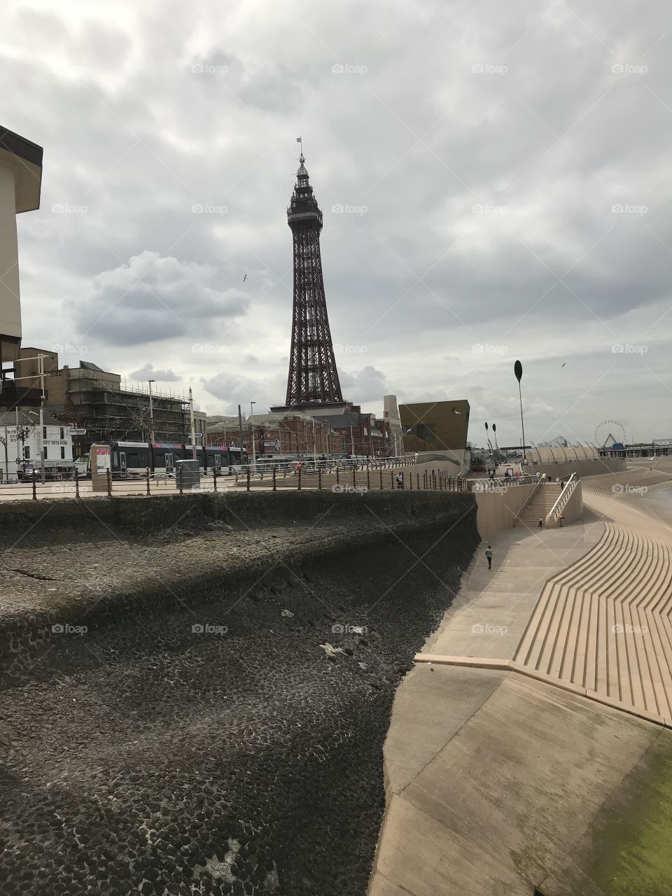 Bkackpool tower where am I Blackpool the sun was never going to shine today but it didn’t matter it was a lovely day