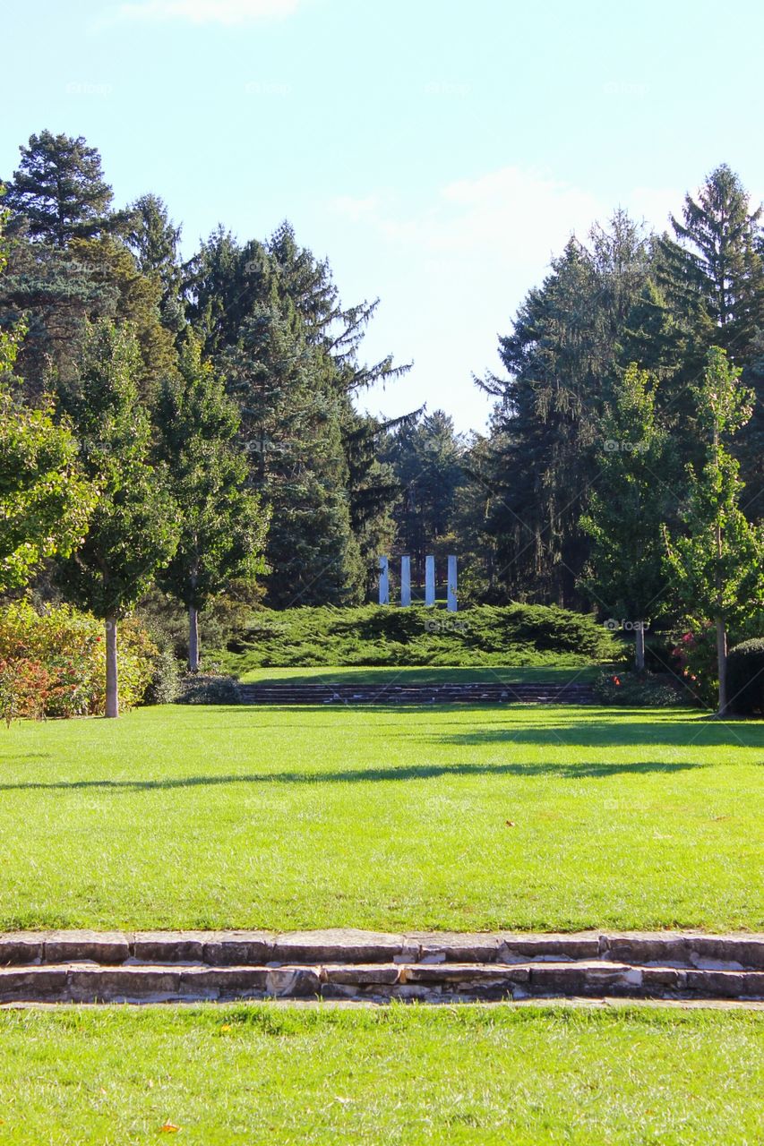 Arboretum dedicated to different species of beautiful trees.