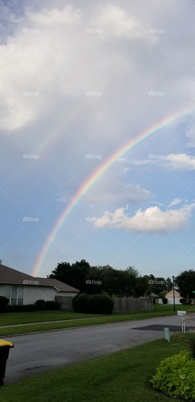 Rainbow in Jacksonville, Florida!!!!