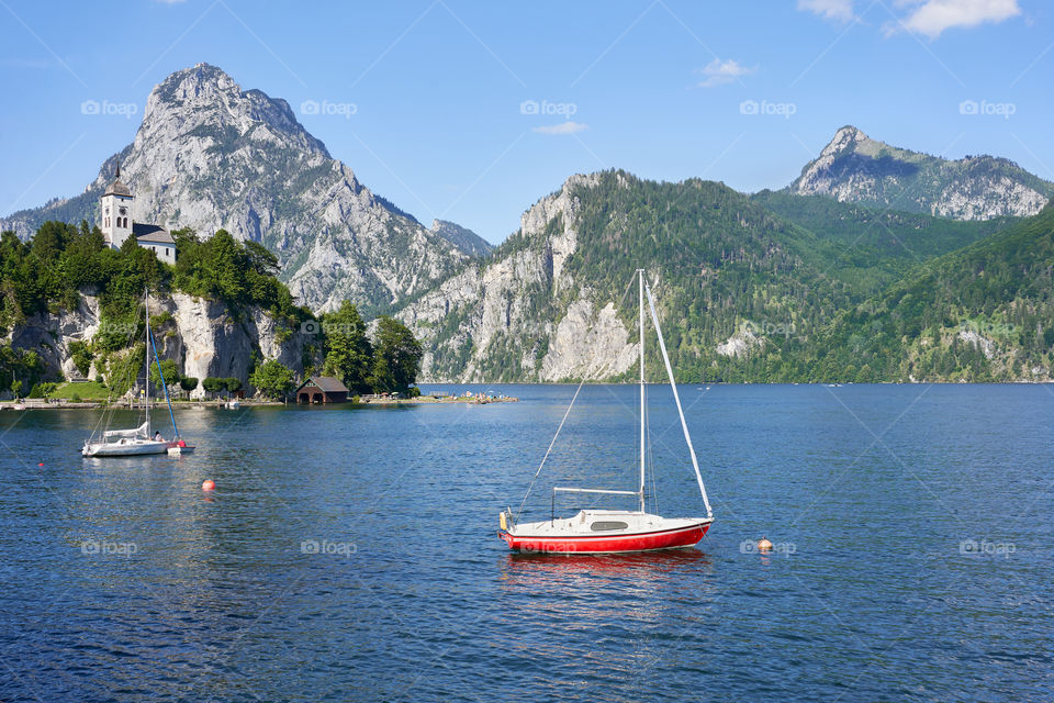 Lake Traunsee, Austria 