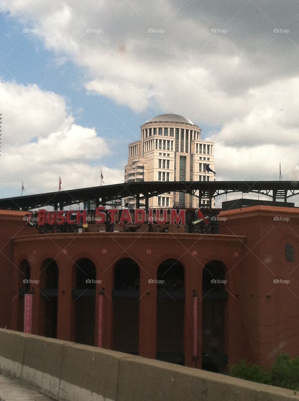 St. Louis Skyscape over Busch Stadium
